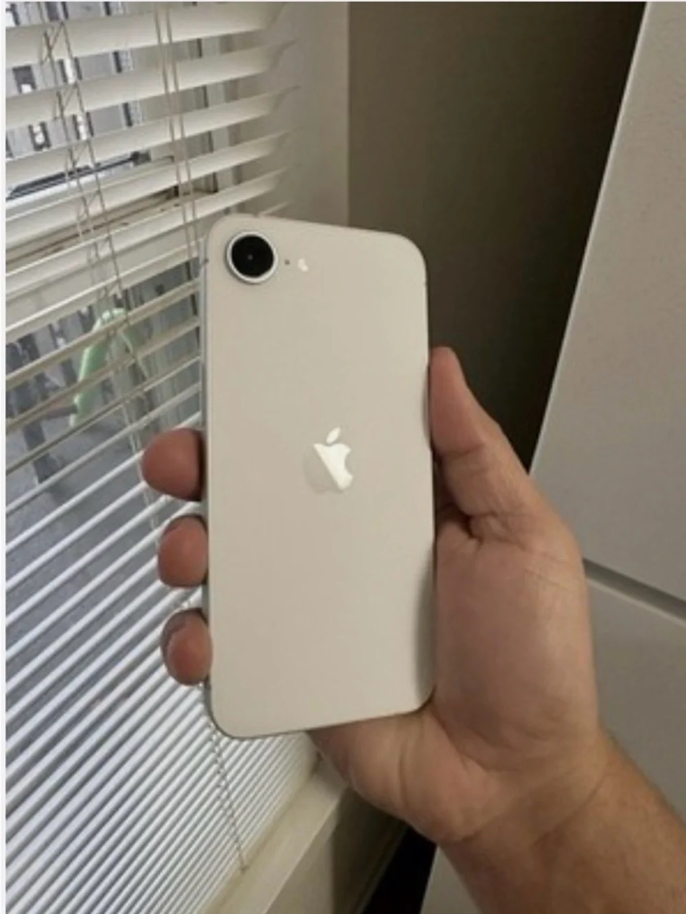 Apple iPhone 16 E- White Back Panel